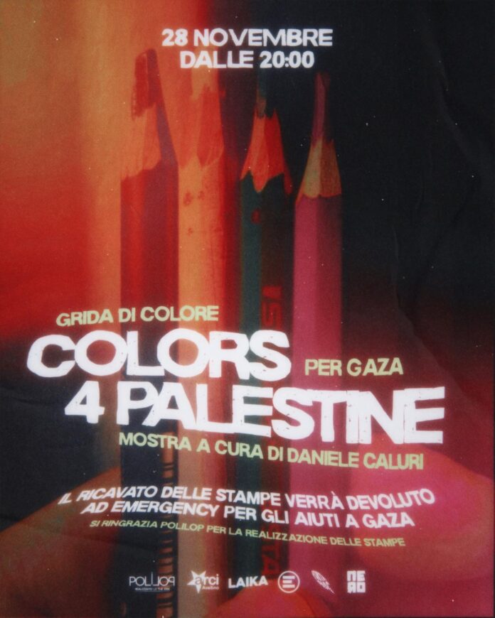 Locandina Colors 4 Palestine