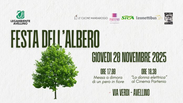 festa dell'albero avellino 20 novembre 2025