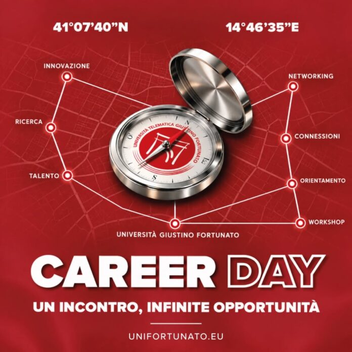 UNIVERSITÀ GIUSTINO FORTUNATO, VENERDI' 23 OTTOBRE TORNA IL CAREER DAY: 60 AZIENDE ALLA RICERCA DI TALENTI