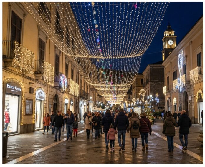 av Avellino, Natale da favola: 2 km di luci, mercatini e presepe vivente