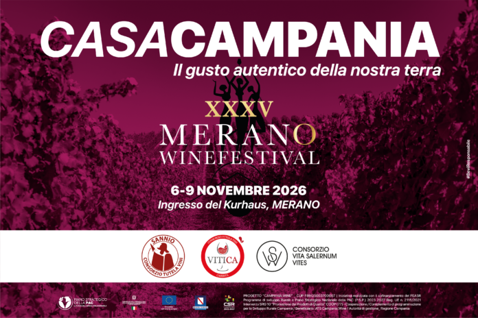r CAMPANIAWINE-MERANO2026_WEB Benevento, il Sannio protagonista al Merano WineFestival 2026 con Campania.Wine